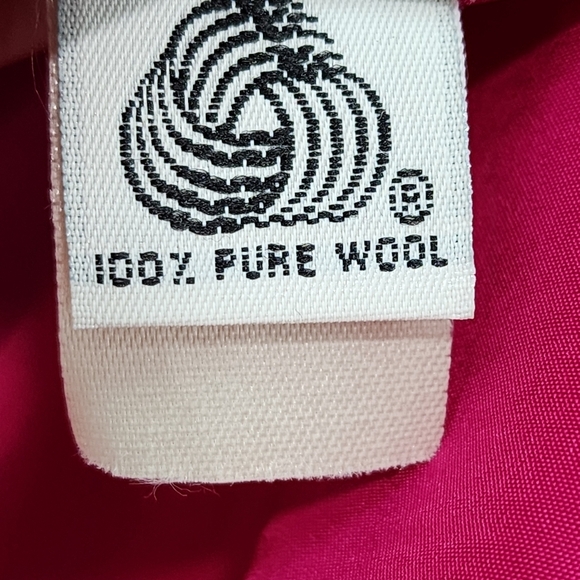 Mary Ann Restivo Vintage Women's 100% Pure Wool Lined Blazer Suit Jacket - 14 - Picture 8 of 8